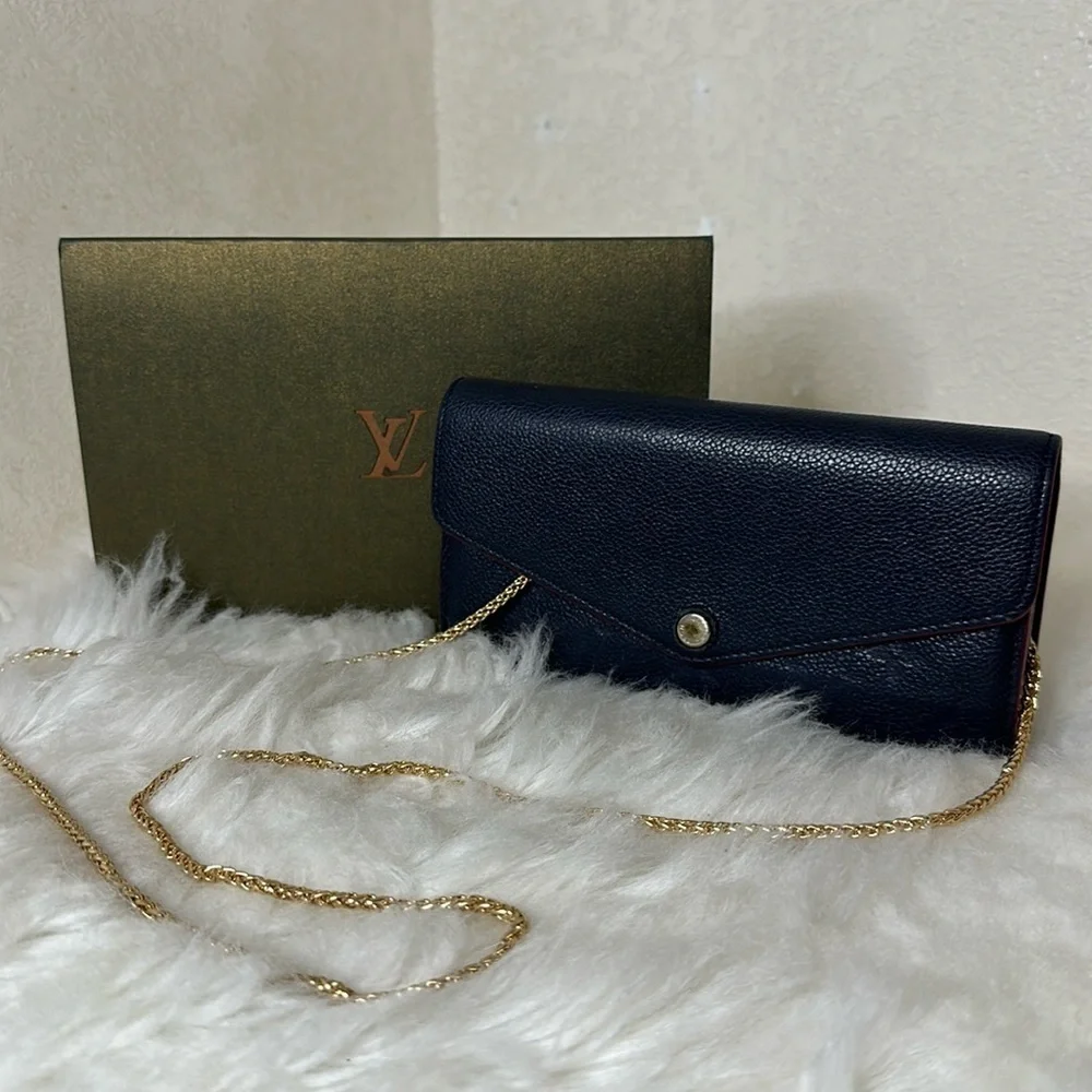 💯Authentic Louis Vuitton Impriente Long Wallet🍀